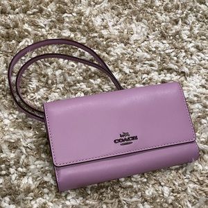 Lilac Coach Clutch!